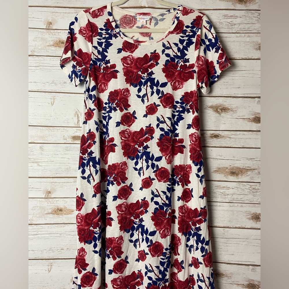 LuLaRoe Jessie Swing Dress With Pockets Size X-Small